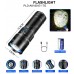 Ліхтар AK180 WHITE LASER LED PM30-TG, 1х38650, Power Bank, ЗП Type-C, zoom, 5 фільтрів