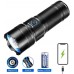 Ліхтар AK180 WHITE LASER LED PM30-TG, 1х38650, Power Bank, ЗП Type-C, zoom, 5 фільтрів