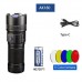 Ліхтар AK180 WHITE LASER LED PM30-TG, 1х38650, Power Bank, ЗП Type-C, zoom, 5 фільтрів