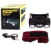 Ліхтар налобний 6532-3030+SMD(WHITE+RED), Motion Sensor, Li-Ion акумулятор, ЗУ Type-C, кліпса, магніт