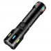 Ліхтар NIGHT VISION FLUORESCENCE CA171-D 1 РЕЖИМ  WHITE LASER LED PM10-TG, індикація заряду, 1x18650/3xAAA, ЗП Type-C, zoom, Box