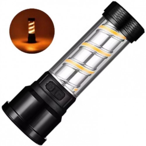 Ліхтар 2811-LED+COB світильник, Li-Ion акумулятор, ЗУ Type-C