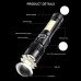 Ліхтар COB18-WHITE LASER LED PM10-TG+COB, 1x18650, power bank, магніт, ЗУ Type-C, zoom