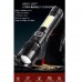Ліхтар COB18-WHITE LASER LED PM10-TG+COB, 1x18650, power bank, магніт, ЗУ Type-C, zoom