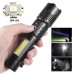 Ліхтар COB18-WHITE LASER LED PM10-TG+COB, 1x18650, power bank, магніт, ЗУ Type-C, zoom