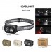 Ліхтар налобний WT-509+XPE+9SMD(white+red), 3xAAA, Box
