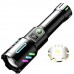 Ліхтар NIGHT VISION FLUORESCENCE 1143-WHITE LASER LED PM10-TG, 1x18650, Power bank, ЗУ Type-C, zoom Ліхтар NIGHT VISION FLUORESCENCE 1143-WHITE LASER LED PM10-TG, 1x18650, Power bank, ЗУ Type-C, zoom