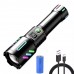Ліхтар NIGHT VISION FLUORESCENCE 1143-WHITE LASER LED PM10-TG, 1x18650, Power bank, ЗУ Type-C, zoom Ліхтар NIGHT VISION FLUORESCENCE 1143-WHITE LASER LED PM10-TG, 1x18650, Power bank, ЗУ Type-C, zoom