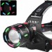 Ліхтар налобний NIGHT VISION FLUORESCENCE SY-8087 1 РЕЖИМ PM10-TG, 2x18650, signal light, ЗУ Type-C, zoom, Box