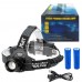 Ліхтар налобний 8105 1 РЕЖИМ WHITE LASER LED PM10-TG, 2x18650, ЗУ Type-C, zoom Ліхтар налобний 8105 1 РЕЖИМ WHITE LASER LED PM10-TG, 2x18650, ЗУ Type-C, zoom