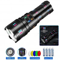 Ліхтар NIGHT VISION FLUORESCENCE AK177-1 WHITE LASER LED PM60-TG, 4х18650, Power Bank, індикація заряду, ЗП Type-C, zoom, 5 Ліхтар NIGHT VISION FLUORESCENCE AK177-1 WHITE LASER LED PM60-TG, 4х18650, Power Bank, індикація заряду, ЗП Type-C, zoom, 5