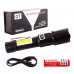 Ліхтар COB18-WHITE LASER LED PM10-TG+COB, 1x18650, power bank, магніт, ЗУ Type-C, zoom