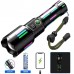 Ліхтар NIGHT VISION FLUORESCENCE W515-PM10-TG, індикація заряду, 1x18650, ЗУ Type-C, zoom, Box