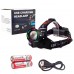 Ліхтар налобний NIGHT VISION FLUORESCENCE SY-8087 1 РЕЖИМ PM10-TG, 2x18650, signal light, ЗУ Type-C, zoom, Box