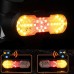 Велоліхтар CYGM-2229 STOP (red+yellow) з сигналом, Li-Ion акумулятор, повороти, ЗУ Type-C