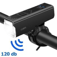 Велоліхтар із сигналом MT-007-T6, 450LM, Li-Ion акум. (2200mAh), кнопка винесення, Waterproof, ЗП Type-C Велоліхтар із сигналом MT-007-T6, 450LM, Li-Ion акум. (2200mAh), кнопка винесення, Waterproof, ЗП Type-C