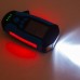 Велоліхтар з комп'ютером, сигналом і сигналізацією AS0808-XPG+2LED(Yellow)+2COB(Red), виносна кнопка, Waterproof, аккум., ЗП
