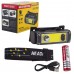 Ліхтар налобний BL-T124-ХРЕ+COB (White+Red), Motion Sensor, 1x18650, ЗП Type-C