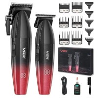 Комплект VGR 2 в 1 V-640 S2 RED акумуляторна машинка для стриження (clipper) та триммер Комплект VGR 2 в 1 V-640 S2 RED акумуляторна машинка для стриження (clipper) та триммер