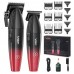 Комплект VGR 2 в 1 V-640 S2 RED акумуляторна машинка для стриження (clipper) та триммер