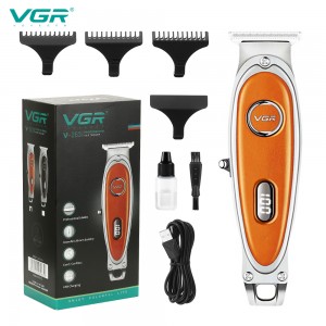 Тример VGR V-263 ORANGE, 3 насадки, LED display Тример VGR V-263 ORANGE, 3 насадки, LED display