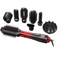 Фен-стайлер VGR 8 в 1 V-488 RED, 8 насадок, 4 режими
