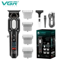 Тример VGR V-900 BLACK, 4 насадки, LED display, 7000 RPM Тример VGR V-900 BLACK, 4 насадки, LED display, 7000 RPM