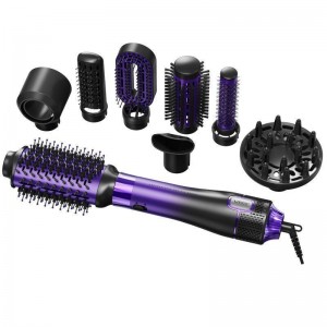 Фен-стайлер VGR 8 в 1 V-488 PURPLE, 8 насадок, 4 режими Фен-стайлер VGR 8 в 1 V-488 PURPLE, 8 насадок, 4 режими