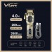Акумуляторна машинка для стриження (clipper) VGR V-027, 8 насадок, 7000 RPM, 2600 mAh, LED display Акумуляторна машинка для стриження (clipper) VGR V-027, 8 насадок, 7000 RPM, 2600 mAh, LED display