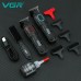 Тример VGR V-254 GREEN, 4 насадки, 7000 RPM, 2000 mAh, LED display Тример VGR V-254 GREEN, 4 насадки, 7000 RPM, 2000 mAh, LED display