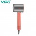 Фен професійний VGR V-440 PINK, 3 рівні обдування, 3 рівні температури, 110000 RPM, 3 насадки