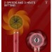 Фен професійний VGR V-431 RED, 2 рівні обдування, 2 рівні температури, насадка-концентратор