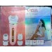 Епілятор VGR 5 в 1 V-751 PINK, 5 насадок, IPX6 Епілятор VGR 5 в 1 V-751 PINK, 5 насадок, IPX6