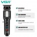 Тример VGR V-900 BLACK, 4 насадки, LED display, 7000 RPM Тример VGR V-900 BLACK, 4 насадки, LED display, 7000 RPM