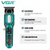 Тример VGR V-900 GREEN, 4 насадки, LED display, 7000 RPM Тример VGR V-900 GREEN, 4 насадки, LED display, 7000 RPM