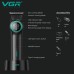 Тример VGR V-977 BLACK, регулювання потужності 6000 - 8000 RPM, 2500 mAh, 4 насадки, LED display Тример VGR V-977 BLACK, регулювання потужності 6000 - 8000 RPM, 2500 mAh, 4 насадки, LED display