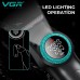 Тример VGR V-977 BLACK, регулювання потужності 6000 - 8000 RPM, 2500 mAh, 4 насадки, LED display Тример VGR V-977 BLACK, регулювання потужності 6000 - 8000 RPM, 2500 mAh, 4 насадки, LED display