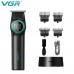 Тример VGR V-977 BLACK, регулювання потужності 6000 - 8000 RPM, 2500 mAh, 4 насадки, LED display Тример VGR V-977 BLACK, регулювання потужності 6000 - 8000 RPM, 2500 mAh, 4 насадки, LED display