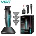 Тример VGR V-992 GREEN, 9000 RPM, 2000 mAh, 3 насадки, LED display Тример VGR V-992 GREEN, 9000 RPM, 2000 mAh, 3 насадки, LED display