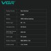 Тример VGR V-992 GREEN, 9000 RPM, 2000 mAh, 3 насадки, LED display Тример VGR V-992 GREEN, 9000 RPM, 2000 mAh, 3 насадки, LED display