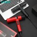 Фен професійний VGR V-401 RED, 40 рівнів обдування 70000 - 110000 RPM, 40 рівнів температури 60°C - 100°C, 3 насадки