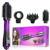 Фен-стайлер VGR 4 в 1 V-484 PURPLE, 4 насадки, 2 режими