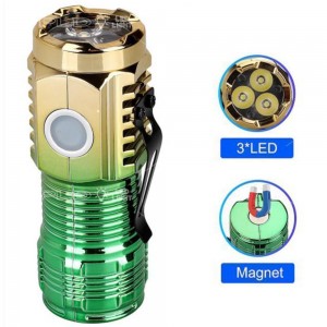 Ліхтар PLD-HP01-3LED, Li-Ion аккумулятор, індикація заряду, ЗУ Type-C, магніт, Box Ліхтар PLD-HP01-3LED, Li-Ion аккумулятор, індикація заряду, ЗУ Type-C, магніт, Box