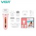 Епілятор VGR 5 в 1 V-751 PINK, 5 насадок, IPX6