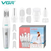 Епілятор VGR 5 в 1 V-752 GREEN, 5 насадок, IPX5 Епілятор VGR 5 в 1 V-752 GREEN, 5 насадок, IPX5