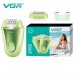 Епілятор VGR GREEN 2 в 1 V-758, 2 насадки