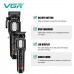 Комплект VGR 2 в 1 V-600&900 BLACK, акумуляторна машинка для стрижки (clipper) і тример, 10 насадок, LED display, 7000 RPM Комплект VGR 2 в 1 V-600&900 BLACK, акумуляторна машинка для стрижки (clipper) і тример, 10 насадок, LED display, 7000 RPM