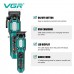Комплект VGR 2 в 1 V-600&900 GREEN, акумуляторна машинка для стрижки (clipper) і тример, 10 насадок, LED display, 7000 RPM Комплект VGR 2 в 1 V-600&900 GREEN, акумуляторна машинка для стрижки (clipper) і тример, 10 насадок, LED display, 7000 RPM