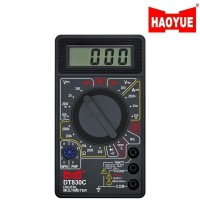 Мультиметр HAOYUE DT830C black, 9V, щупи, термопара Мультиметр HAOYUE DT830C black, 9V, щупи, термопара