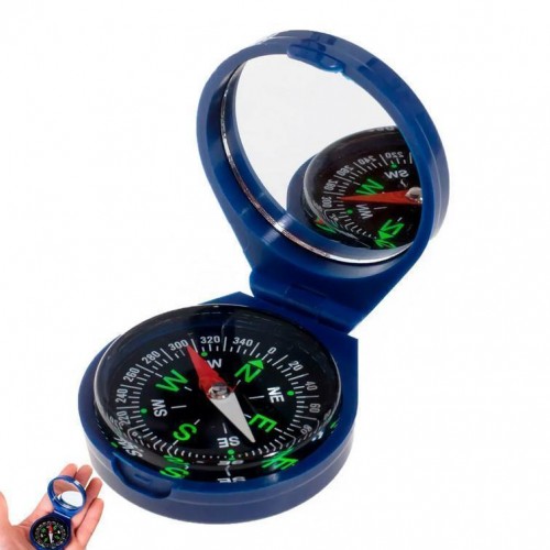 Туристичний Компас із дзеркалом кишеньковий похідний рідинний 5 см DC-45-8A